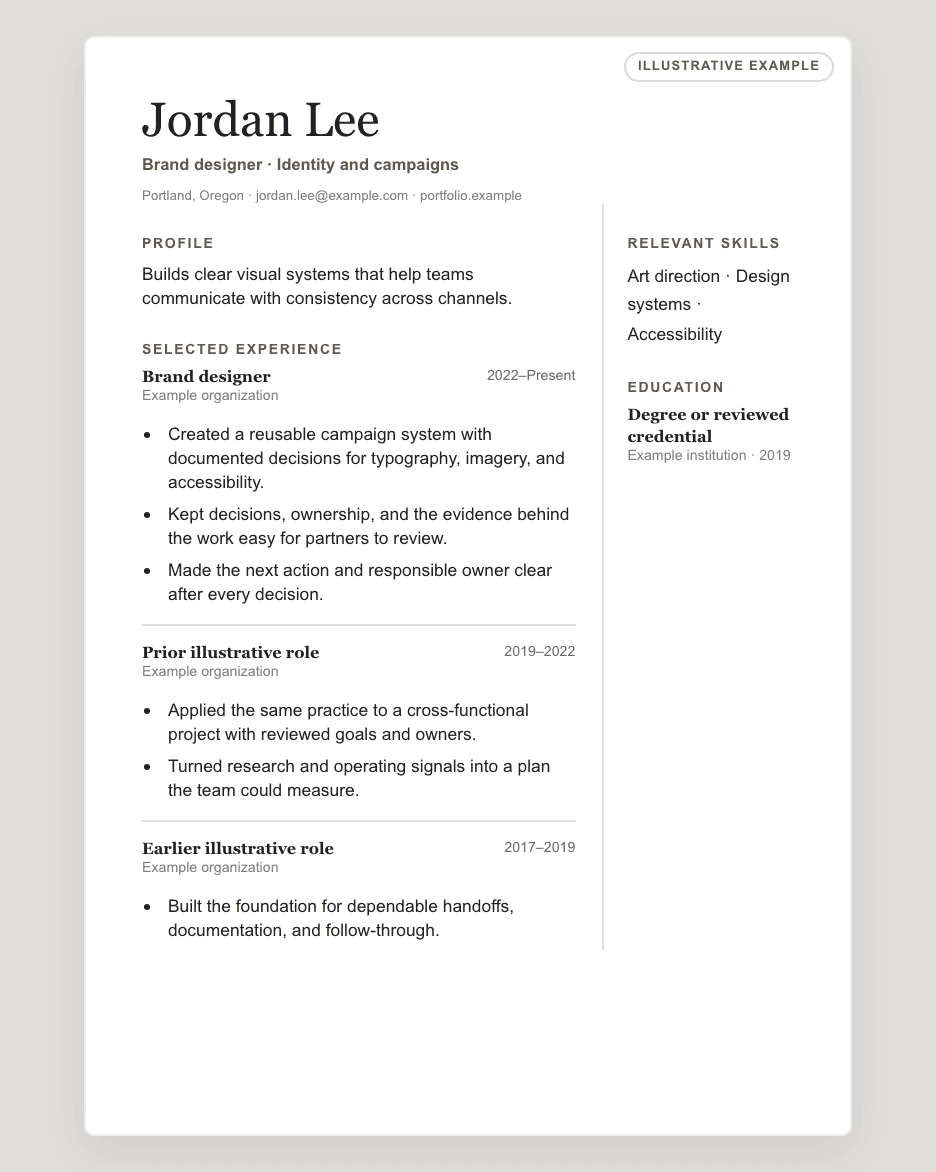 Atelier illustrative résumé